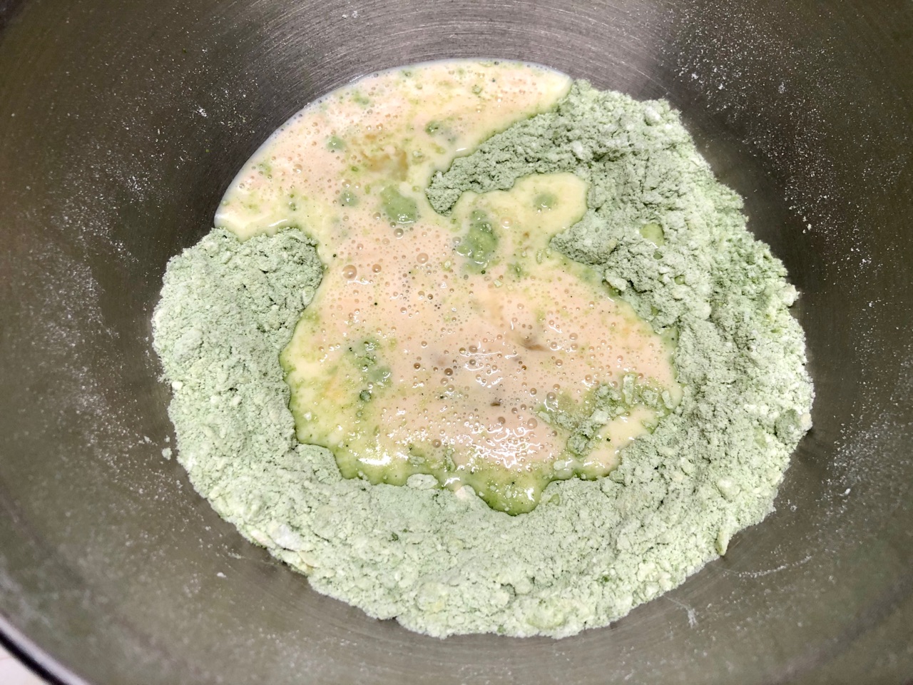 圣诞树抹茶红豆司康