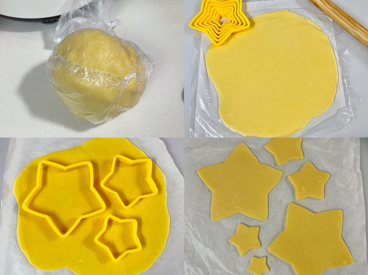 圣诞树奶油夹心饼干