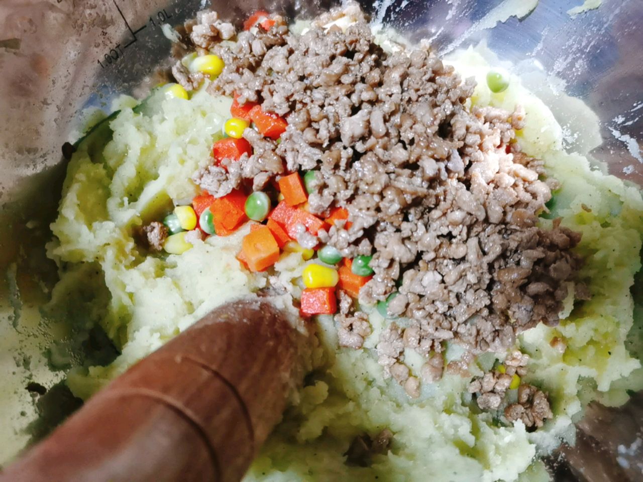 圣诞树土豆泥