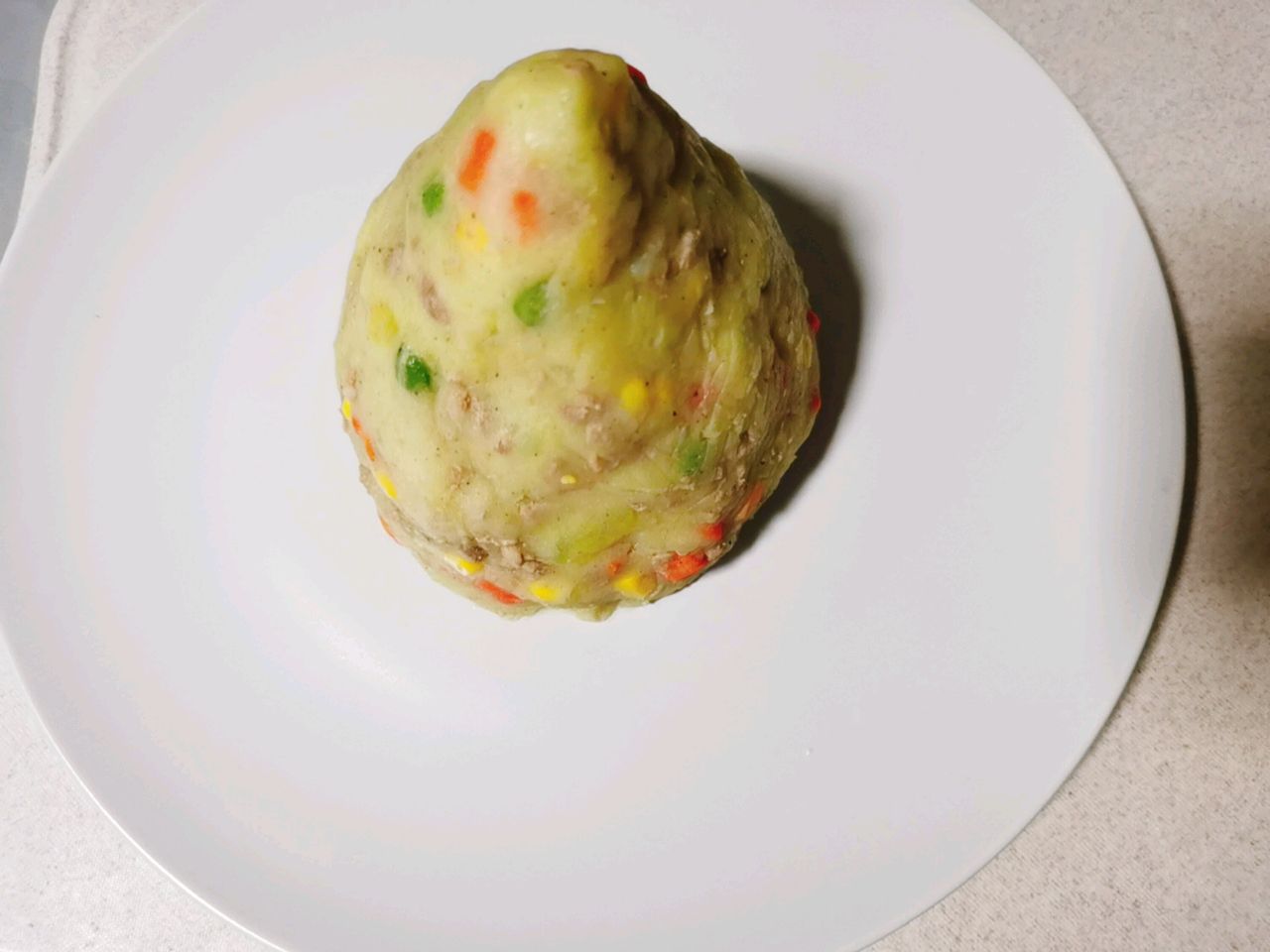 圣诞树土豆泥