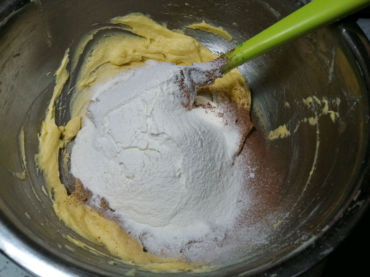 圣诞树桩饼干