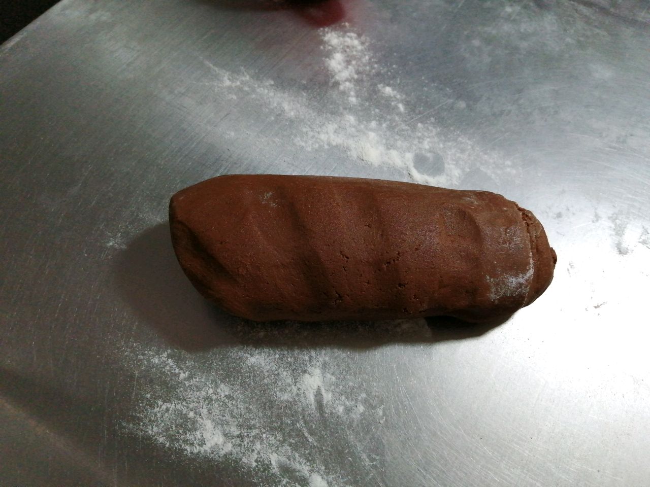 圣诞树桩饼干