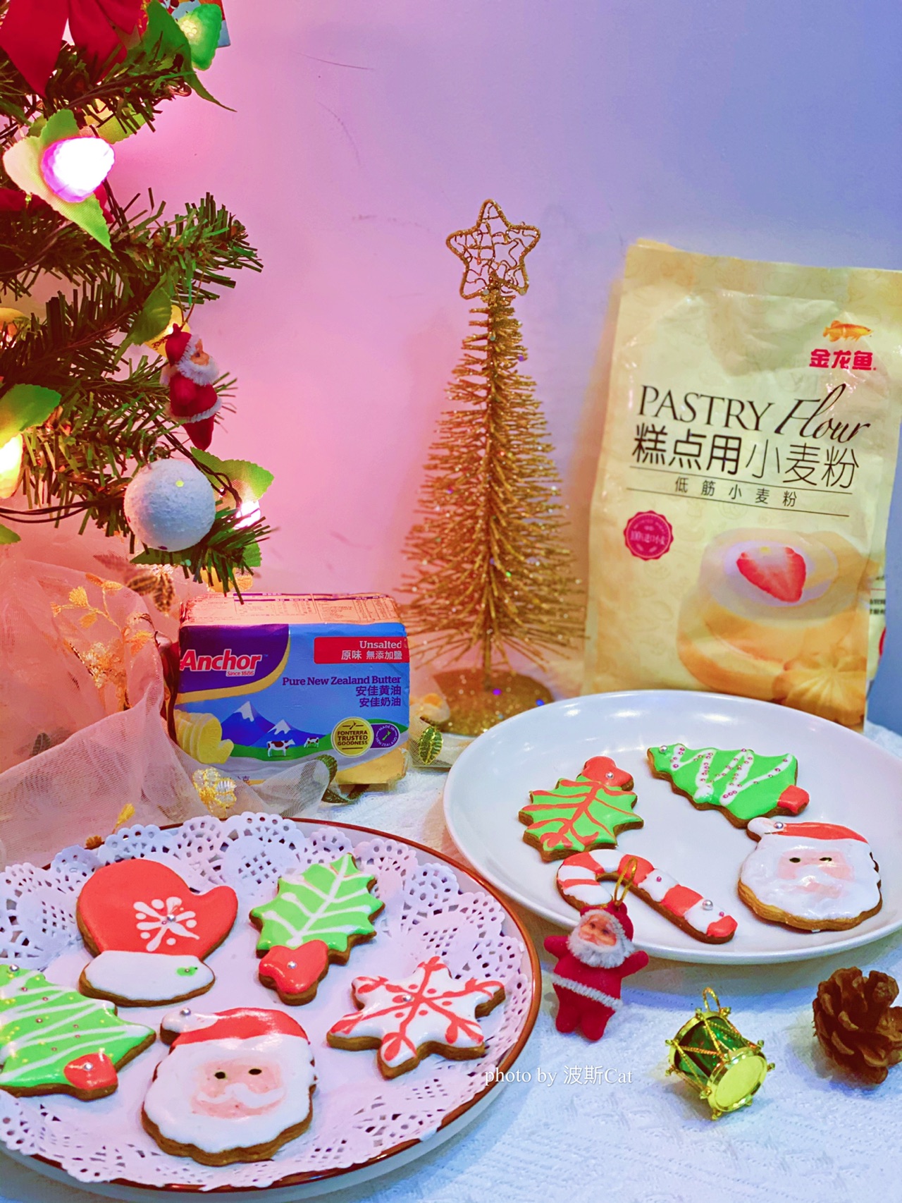 圣诞糖霜许愿饼干