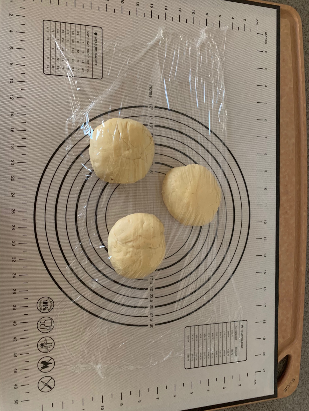 圣诞雪花大面包