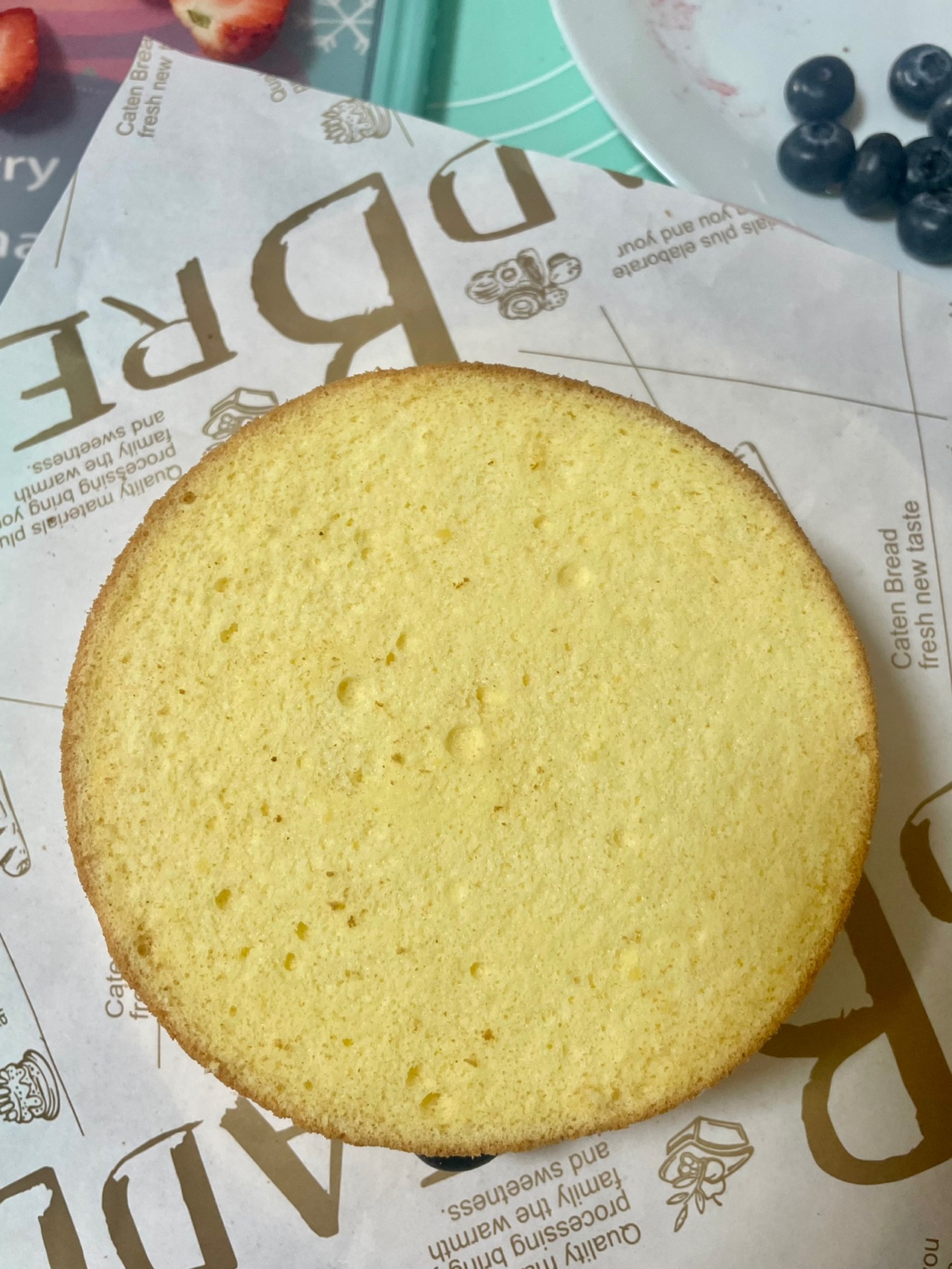 圣诞专属的草莓蛋糕