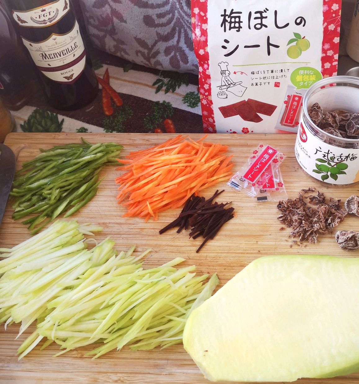 生芒果凉拌菜