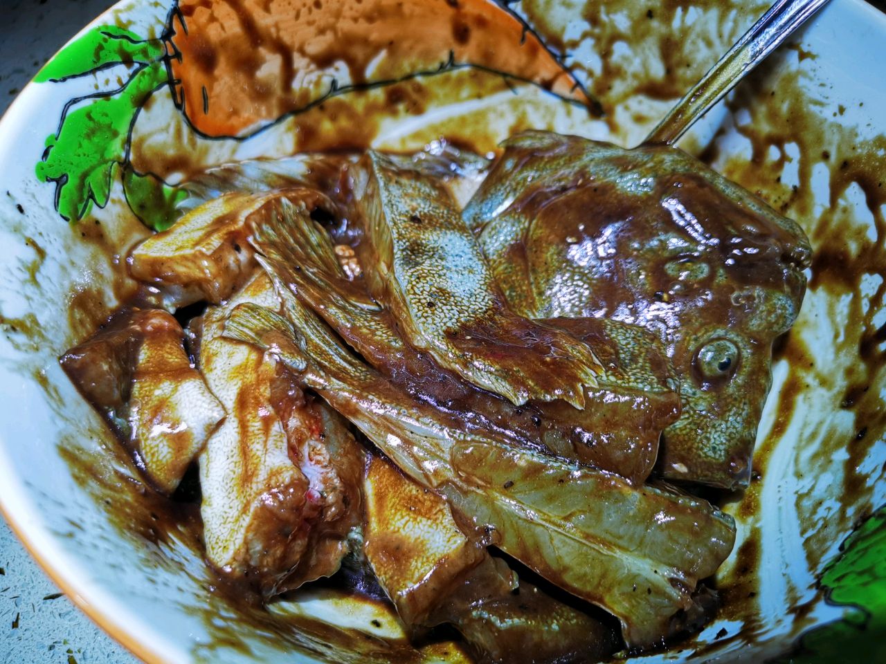 生焖#耗油多宝鱼