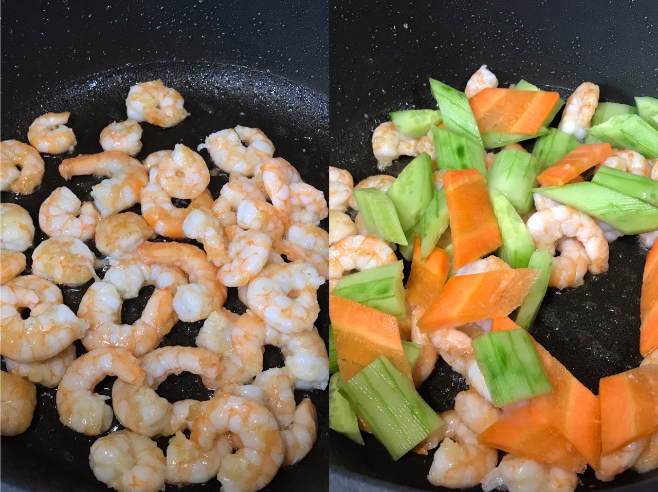 十分钟快手菜——青瓜虾仁