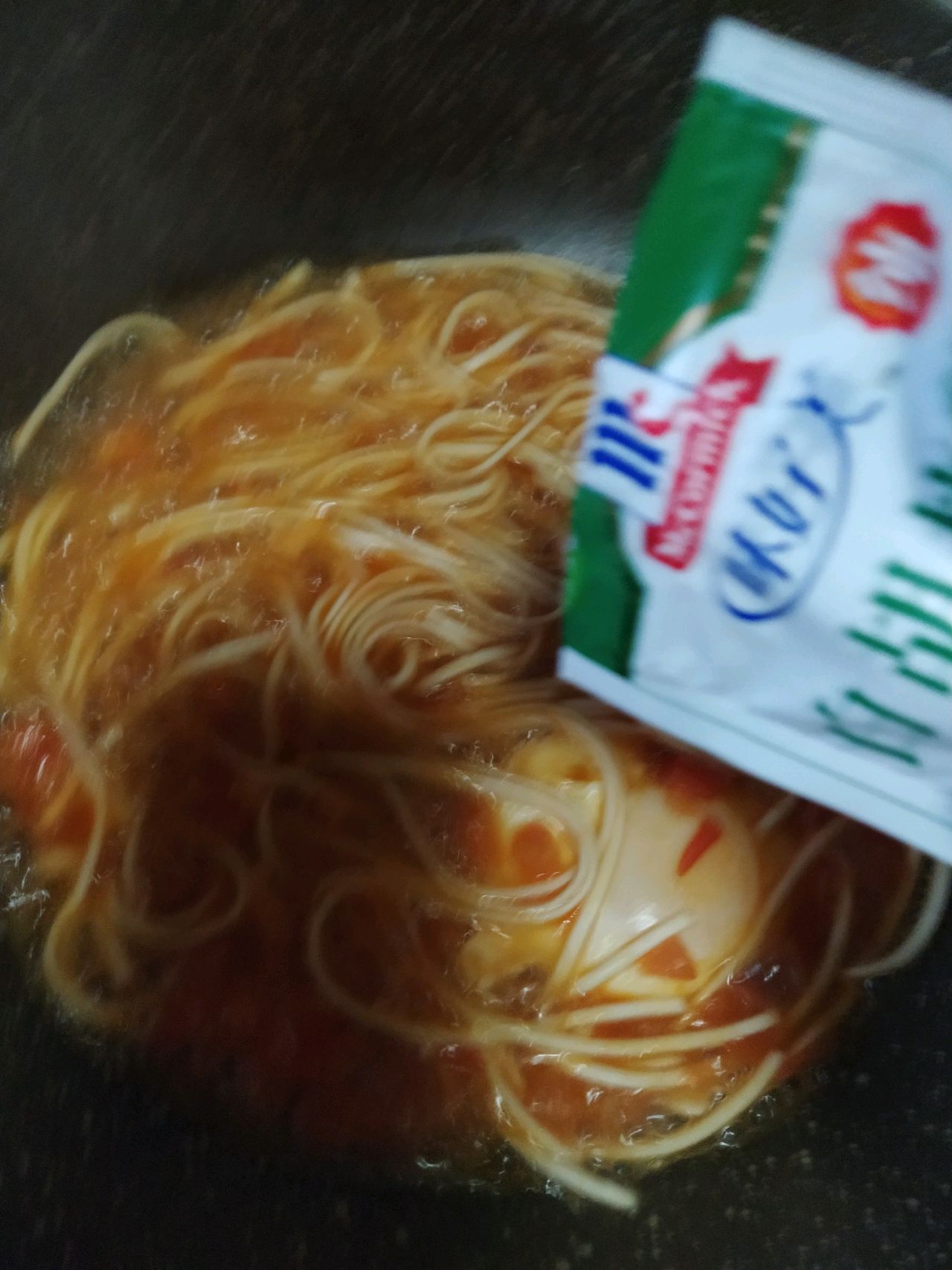 十分钟快手酸汤空心面