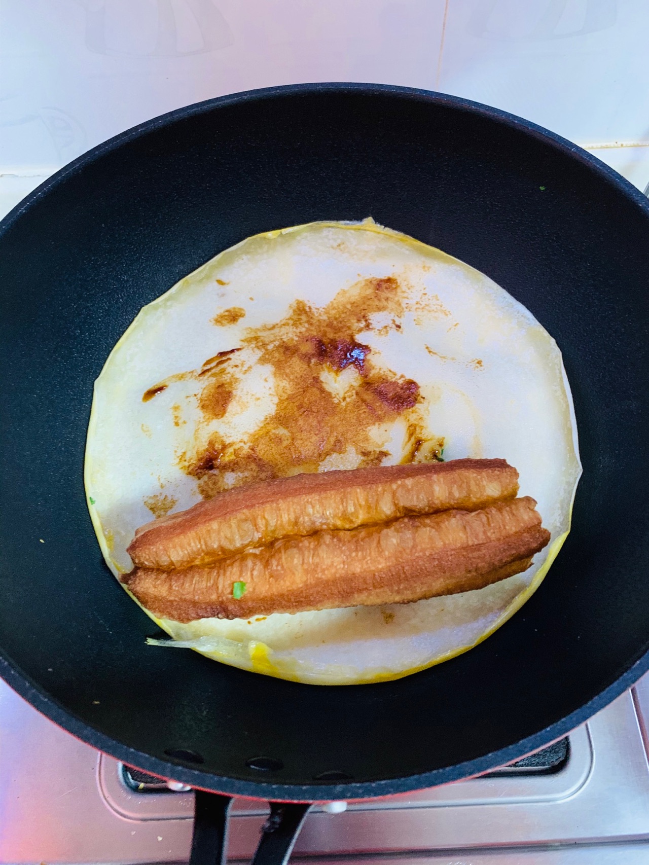 十分钟早饭之上海蛋饼