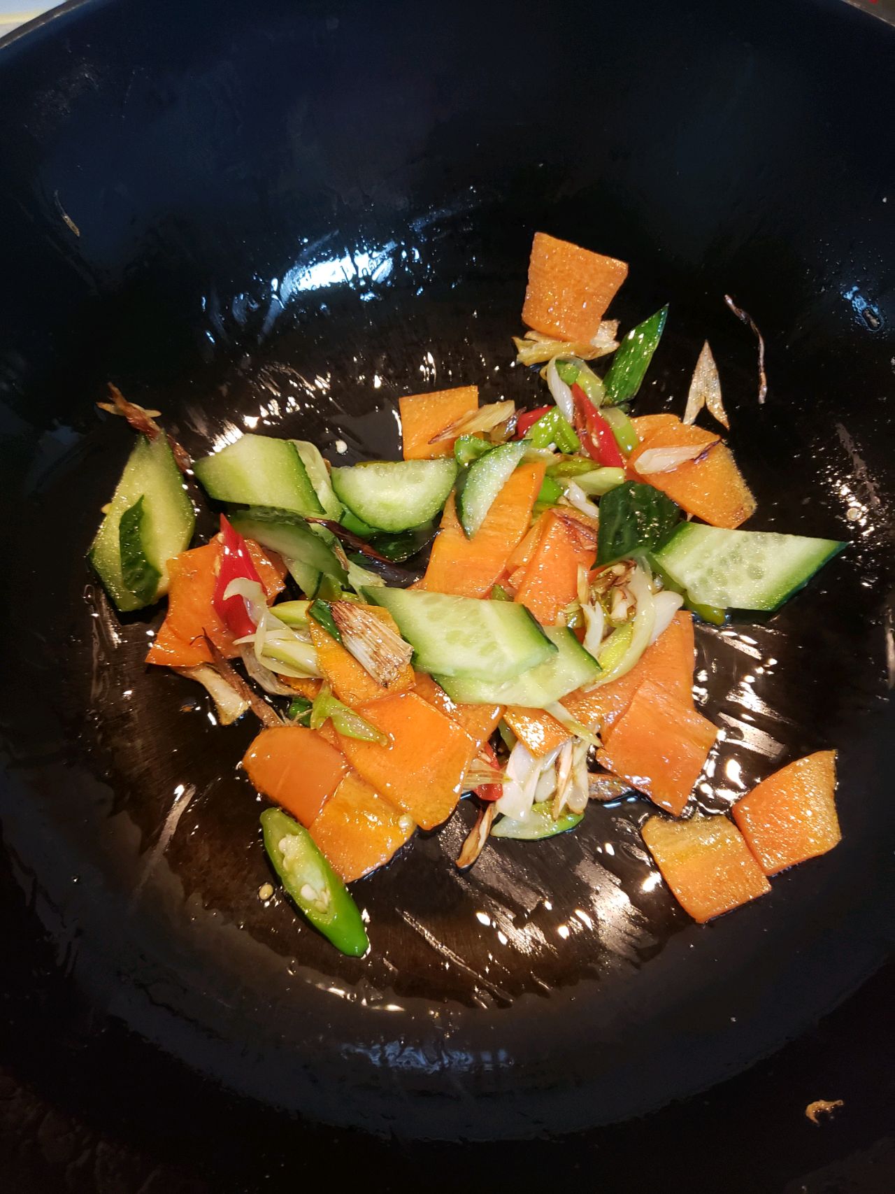适合上班族的快手素炒饺子皮