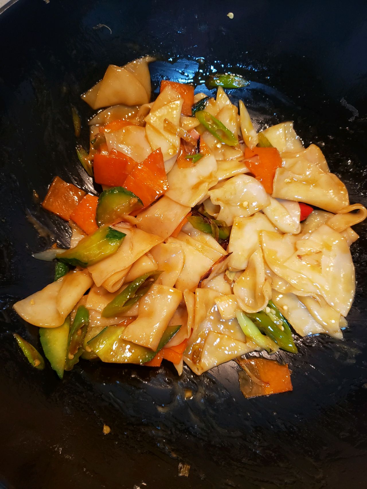 适合上班族的快手素炒饺子皮