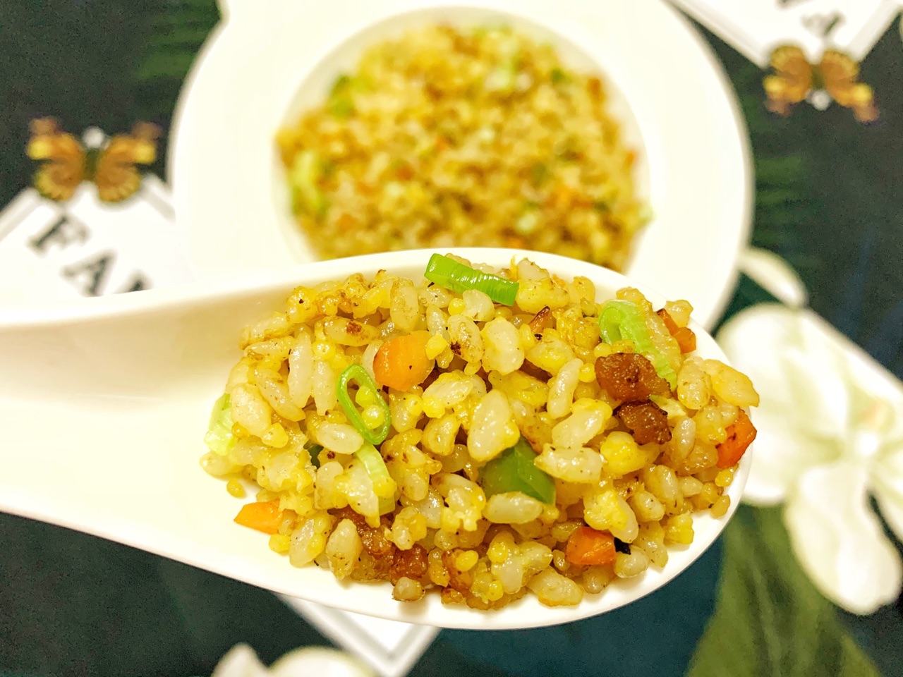 时蔬炒饭(快手菜)