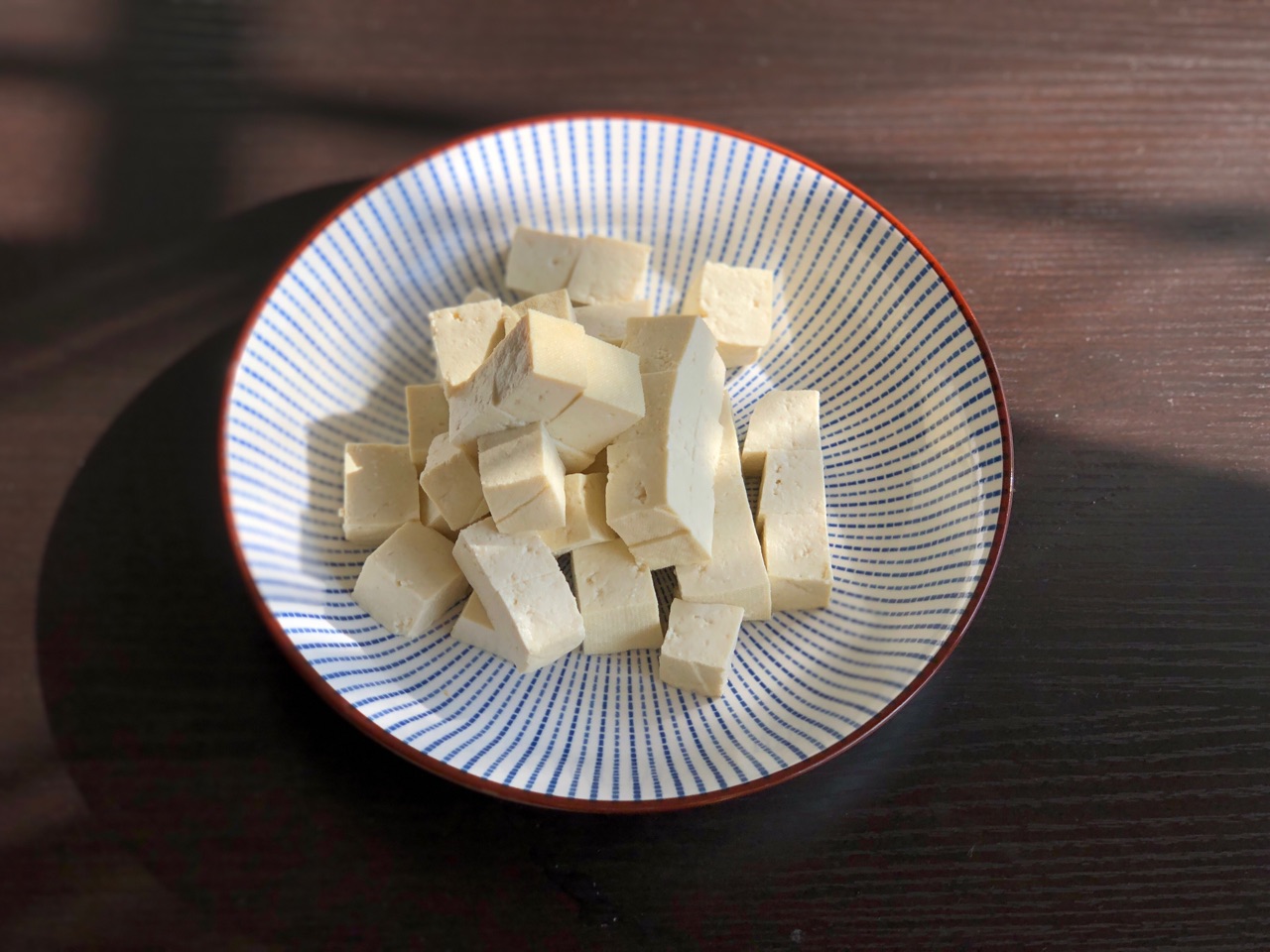 时蔬豆腐丁
