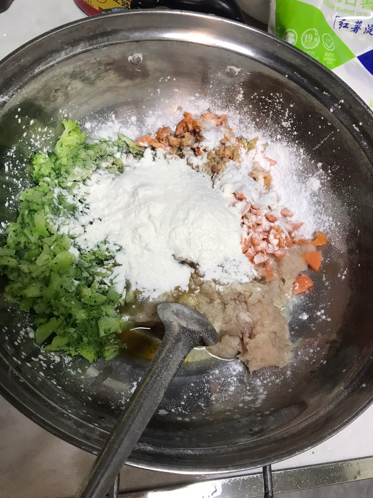 时蔬鸡肉饼（低脂）