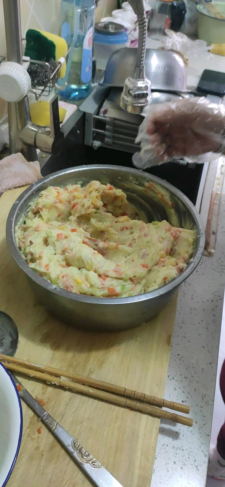 时蔬土豆泥