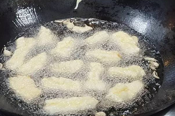食欲爆棚的金沙杏鲍菇