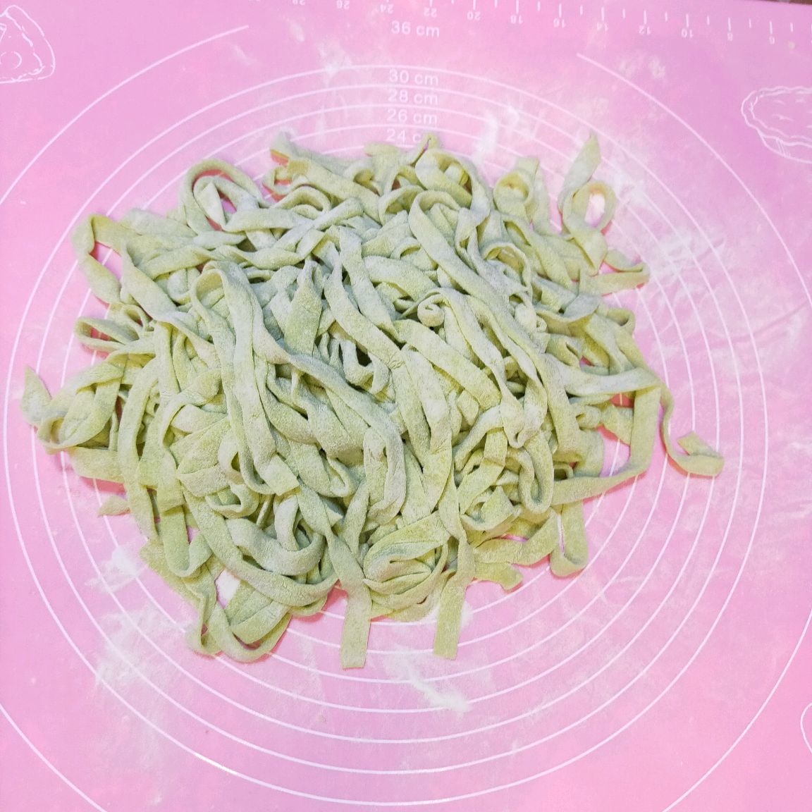 手擀面（青菜鸡蛋面）