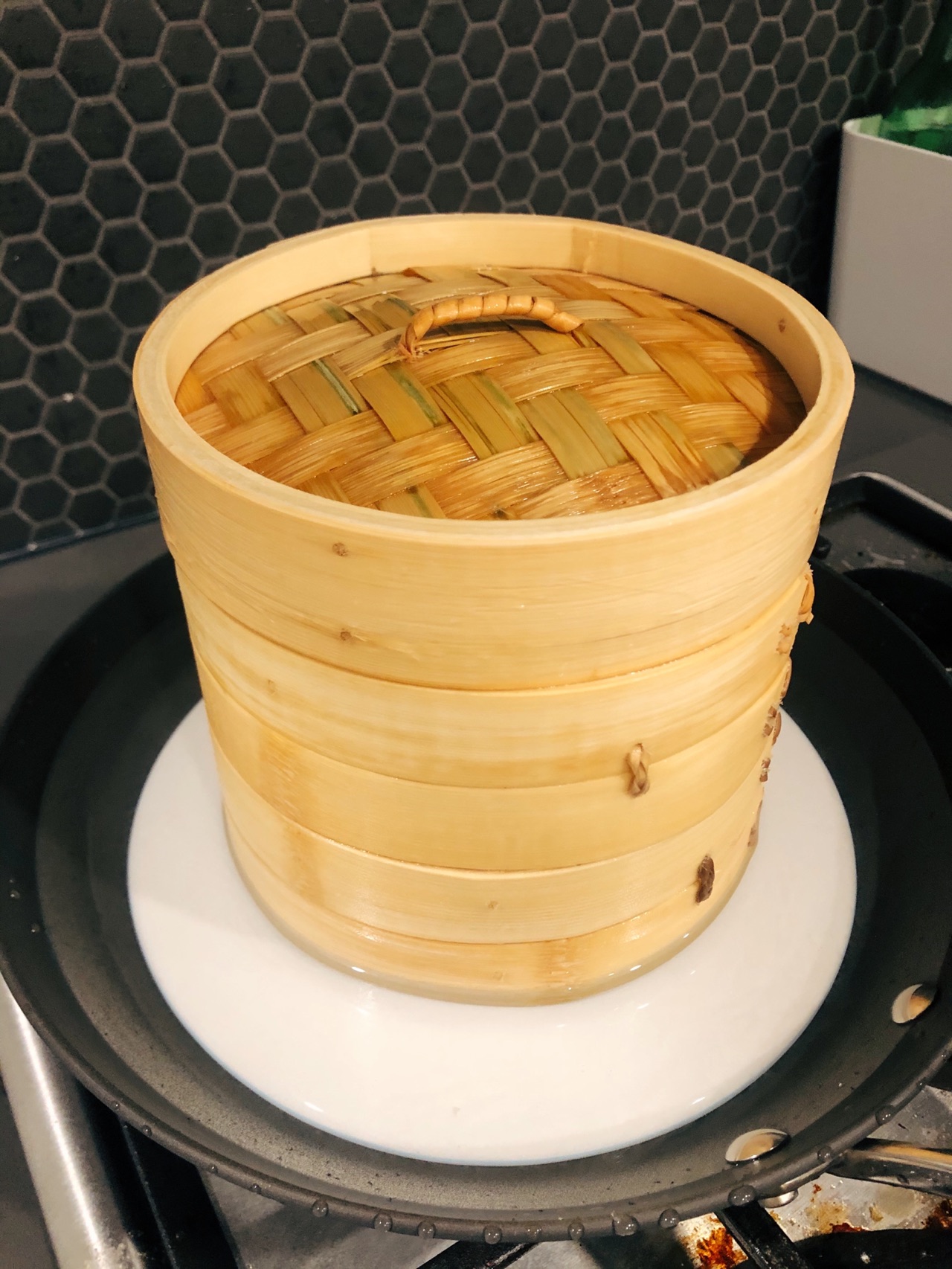 手工自制小笼包
