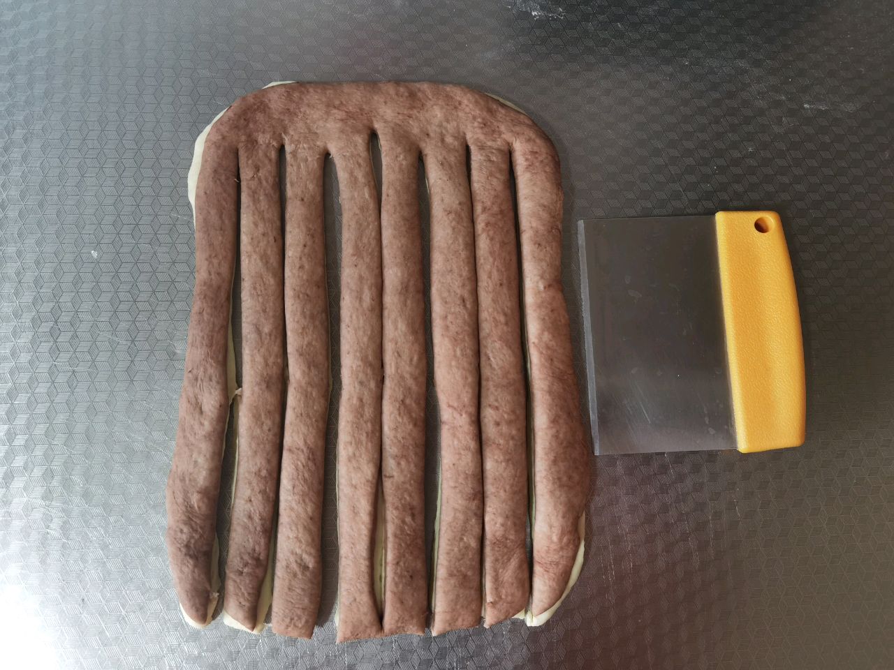 手套膜就这么简单！可可双色吐司