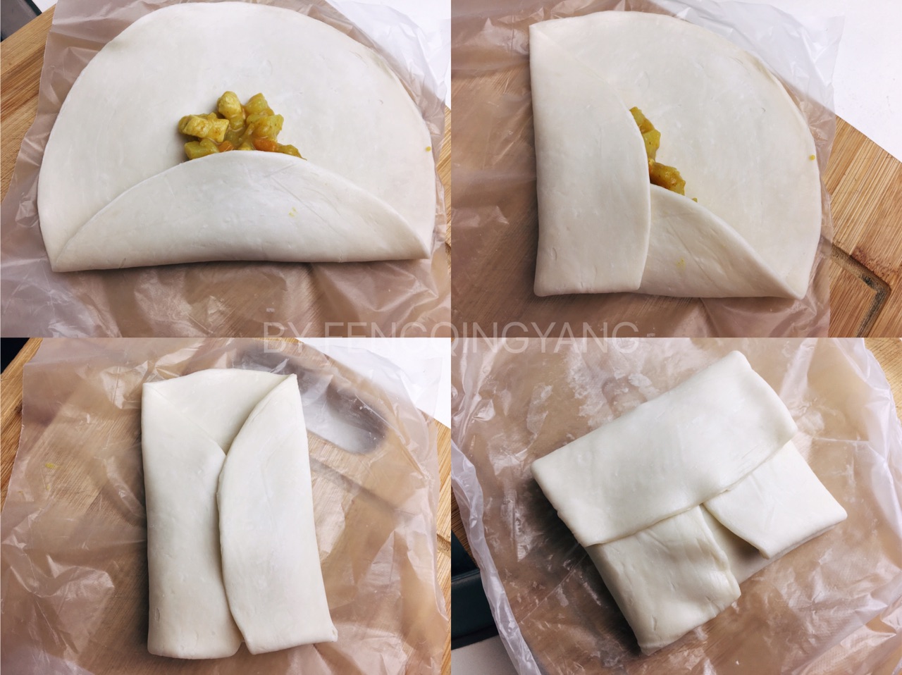手抓饼版的咖喱馅饼