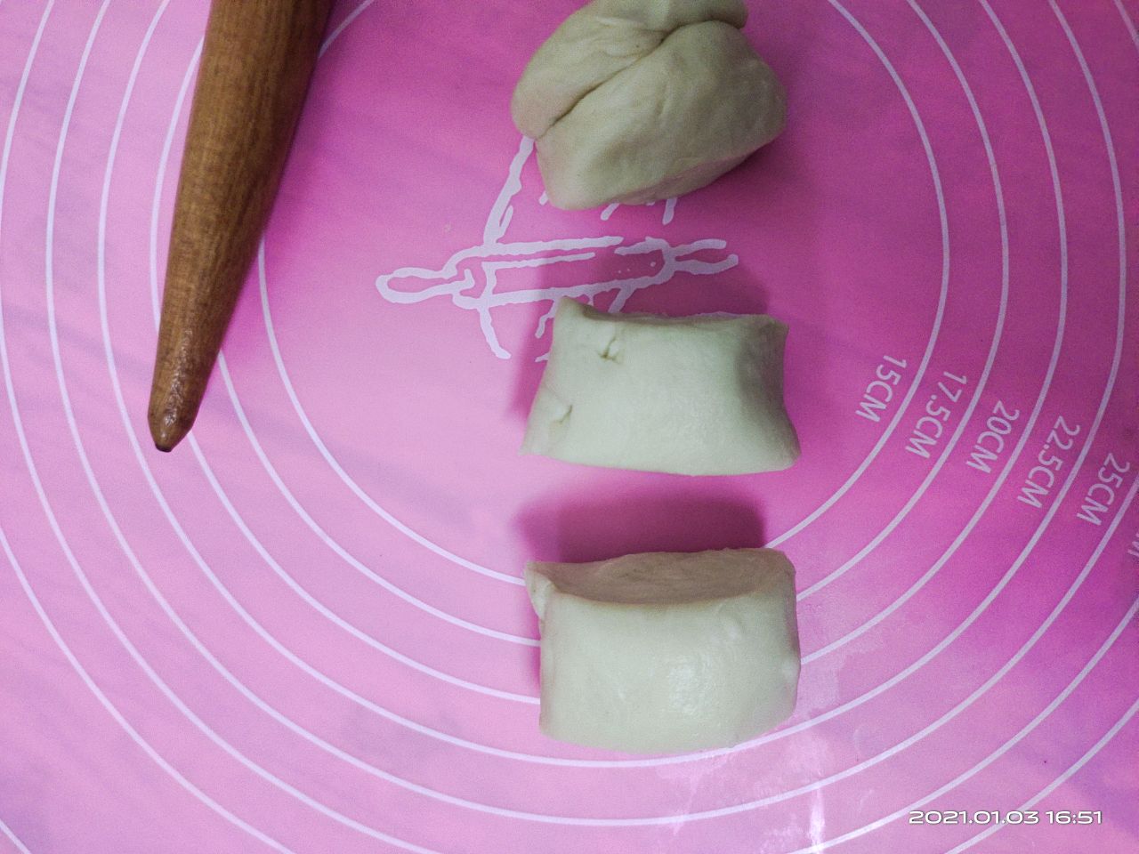 手抓饼版红豆饼