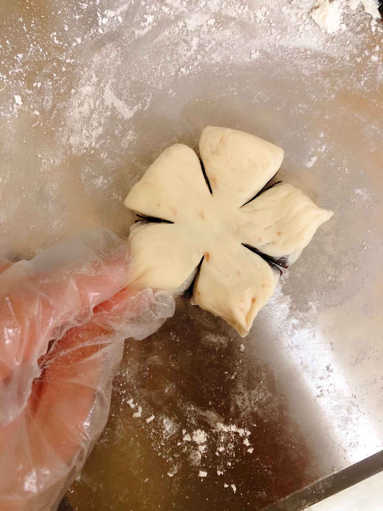 手抓饼版梅花酥