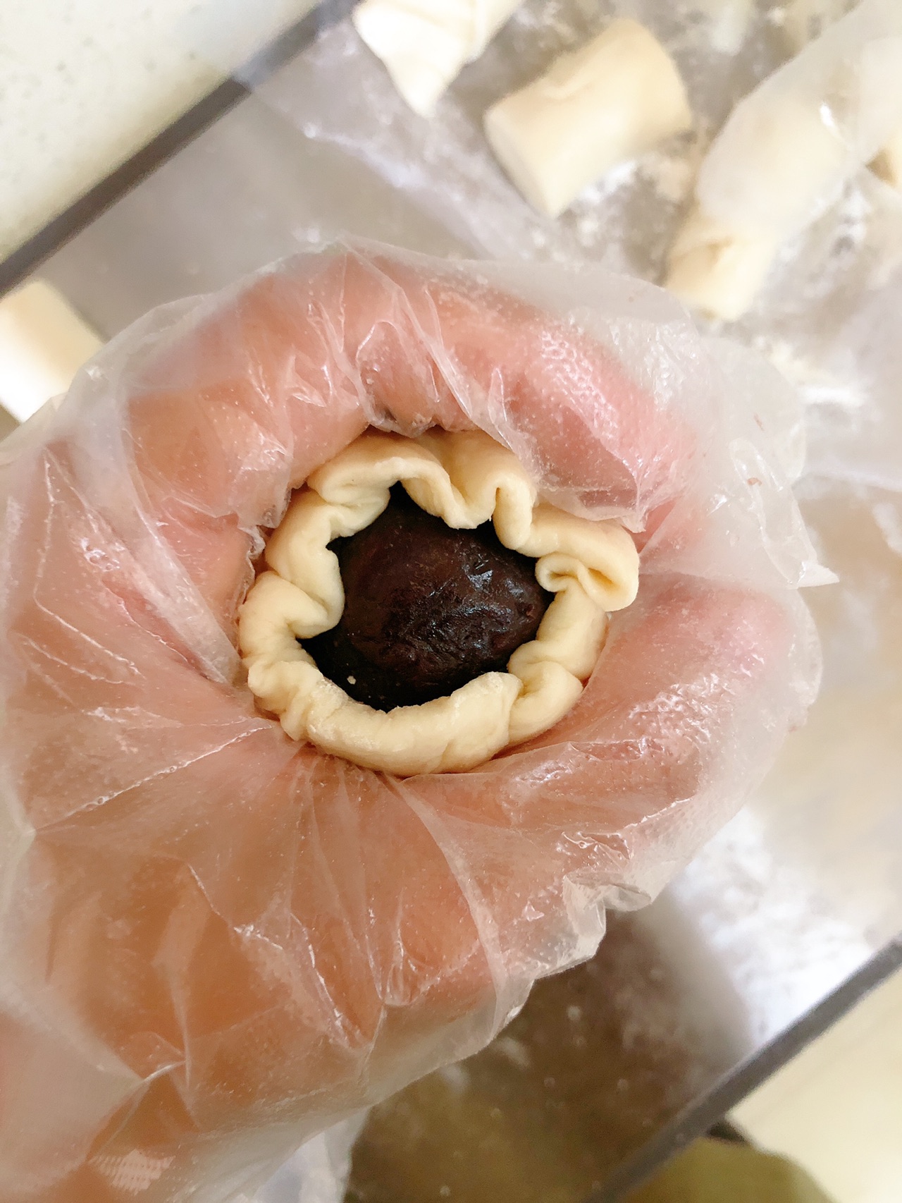 手抓饼版梅花酥