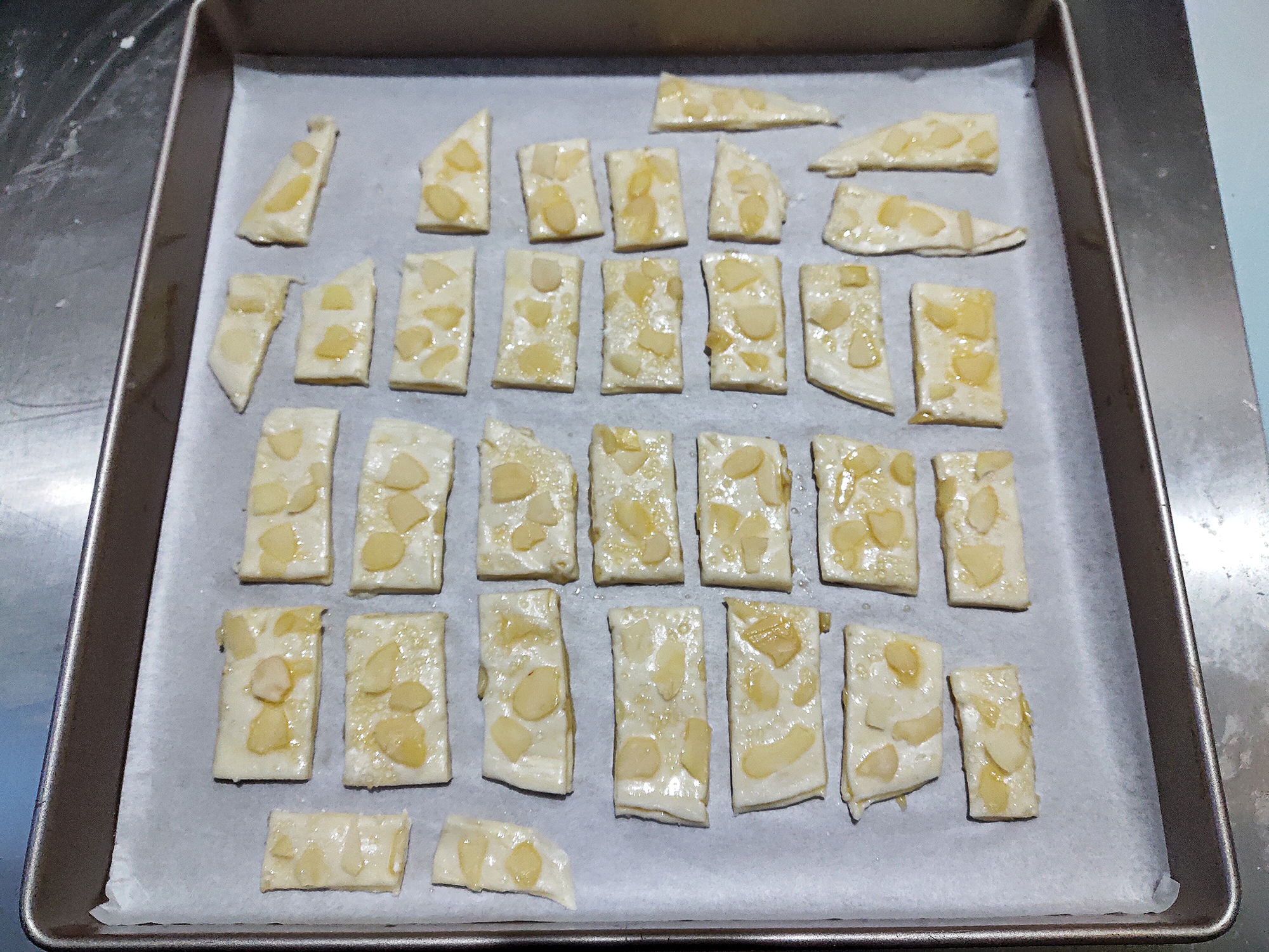 手抓饼版杏仁千层酥