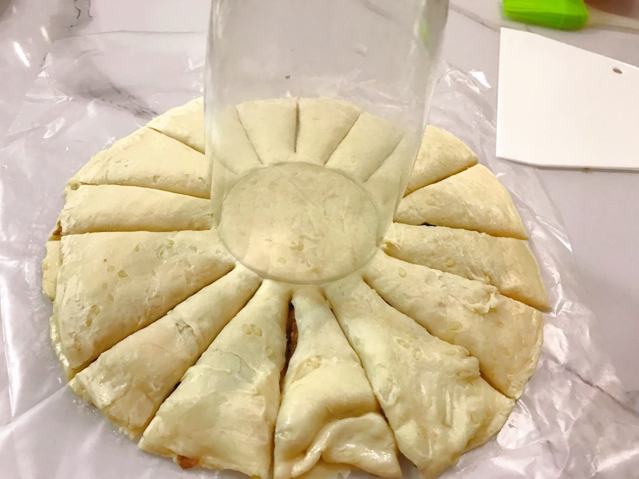 手抓饼豆沙雪花酥