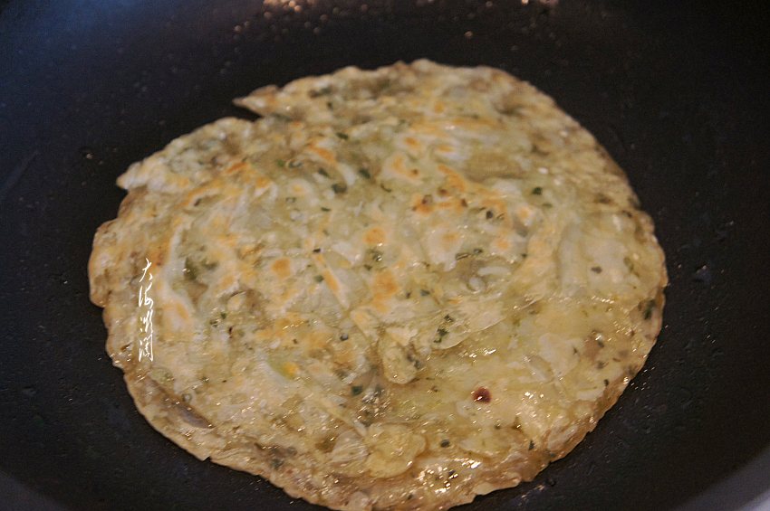 手抓饼卷鸡肉丝