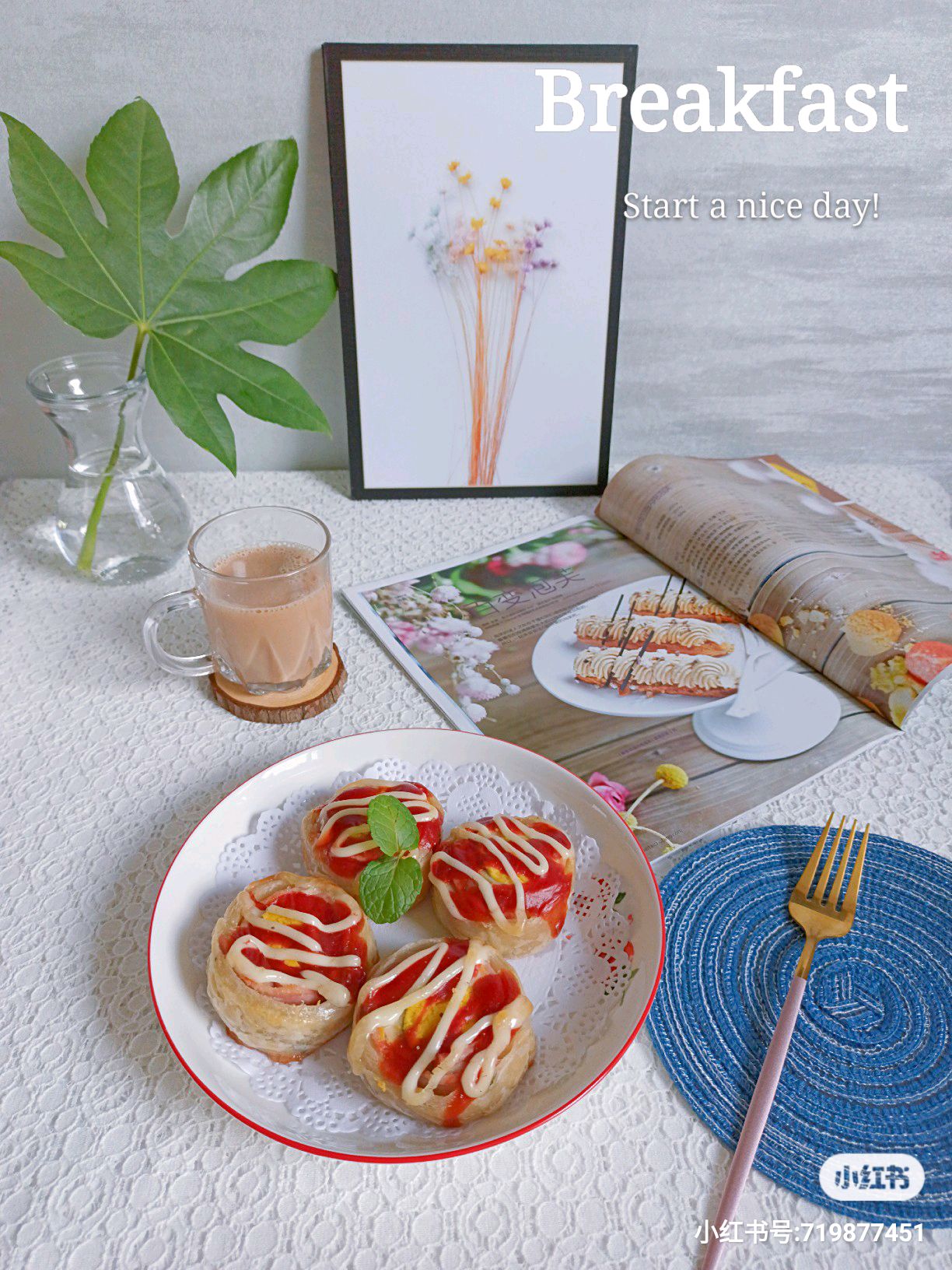 手抓饼培根鸡蛋杯