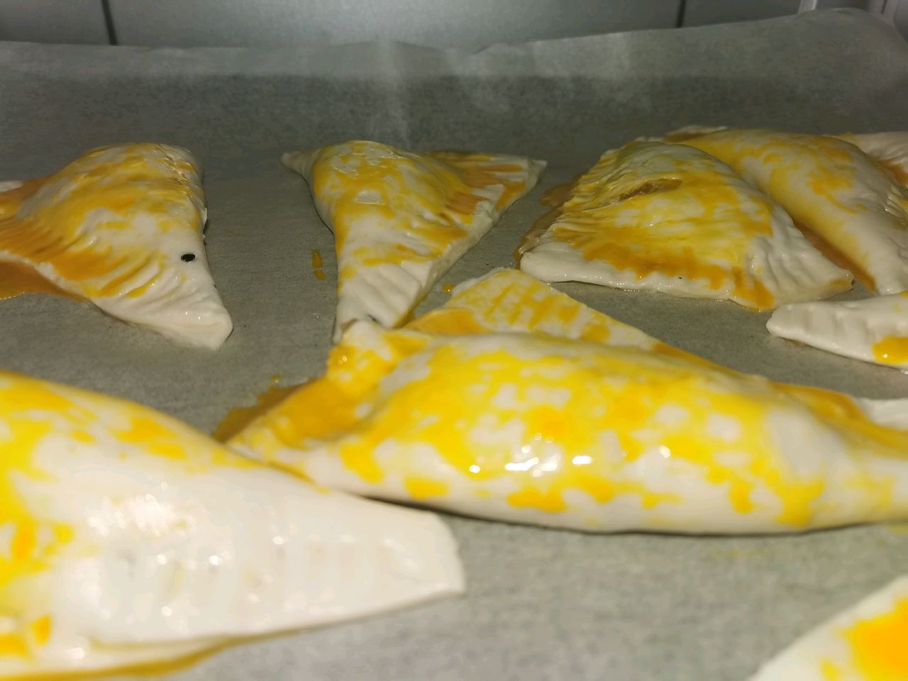 手抓饼苹果派