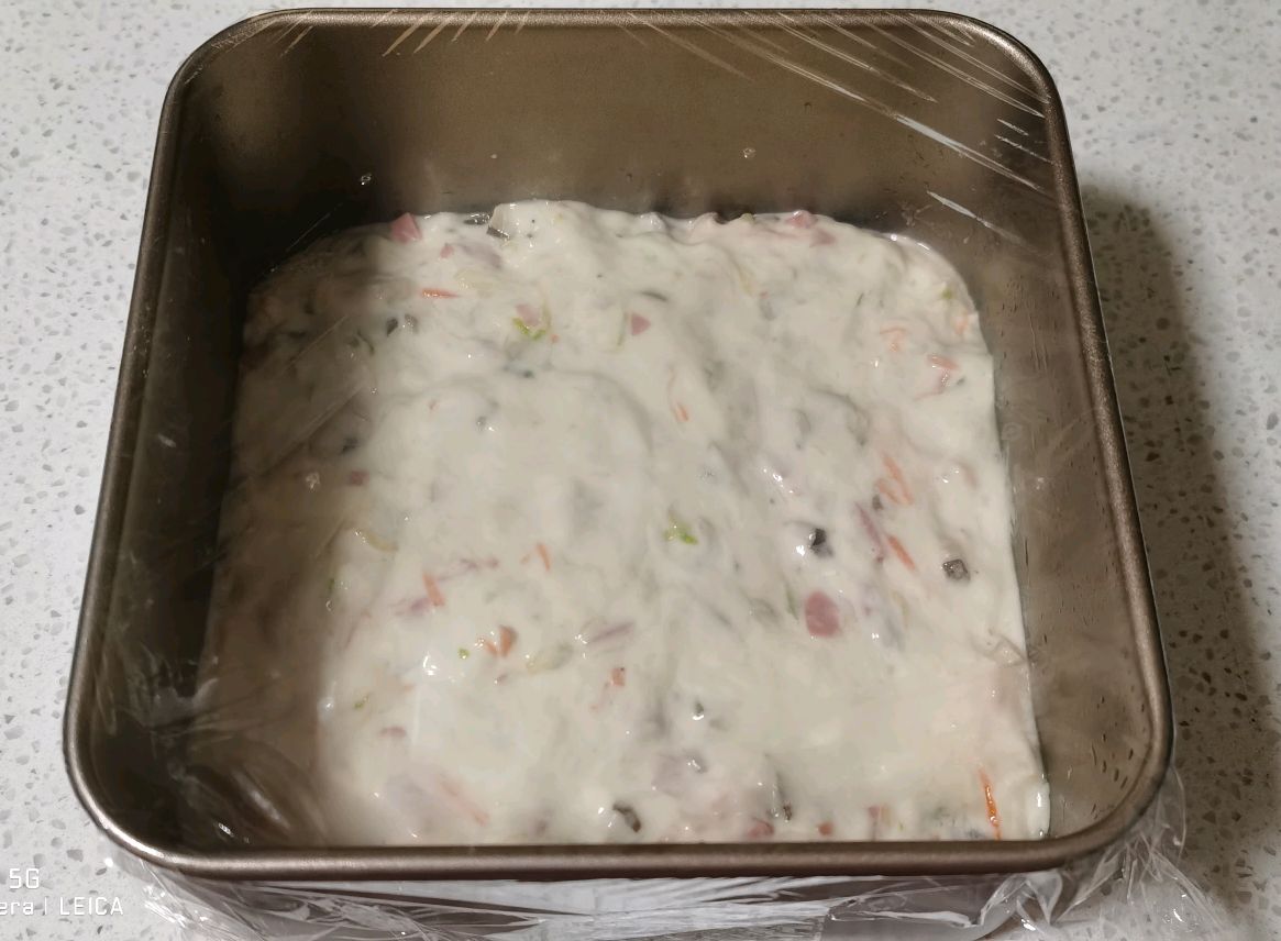 蔬菜低脂肠咸口味发糕