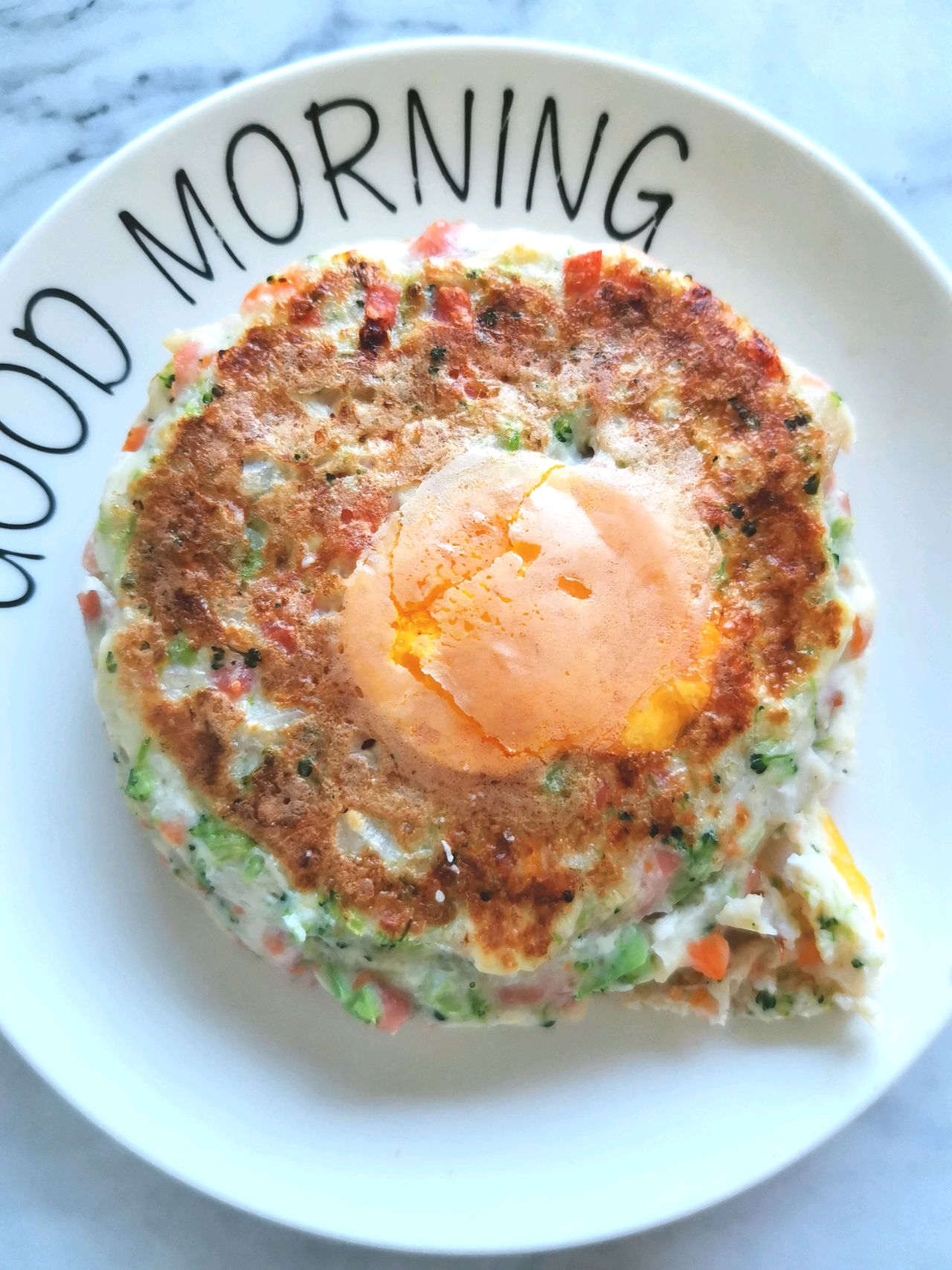 蔬菜豆腐太阳蛋