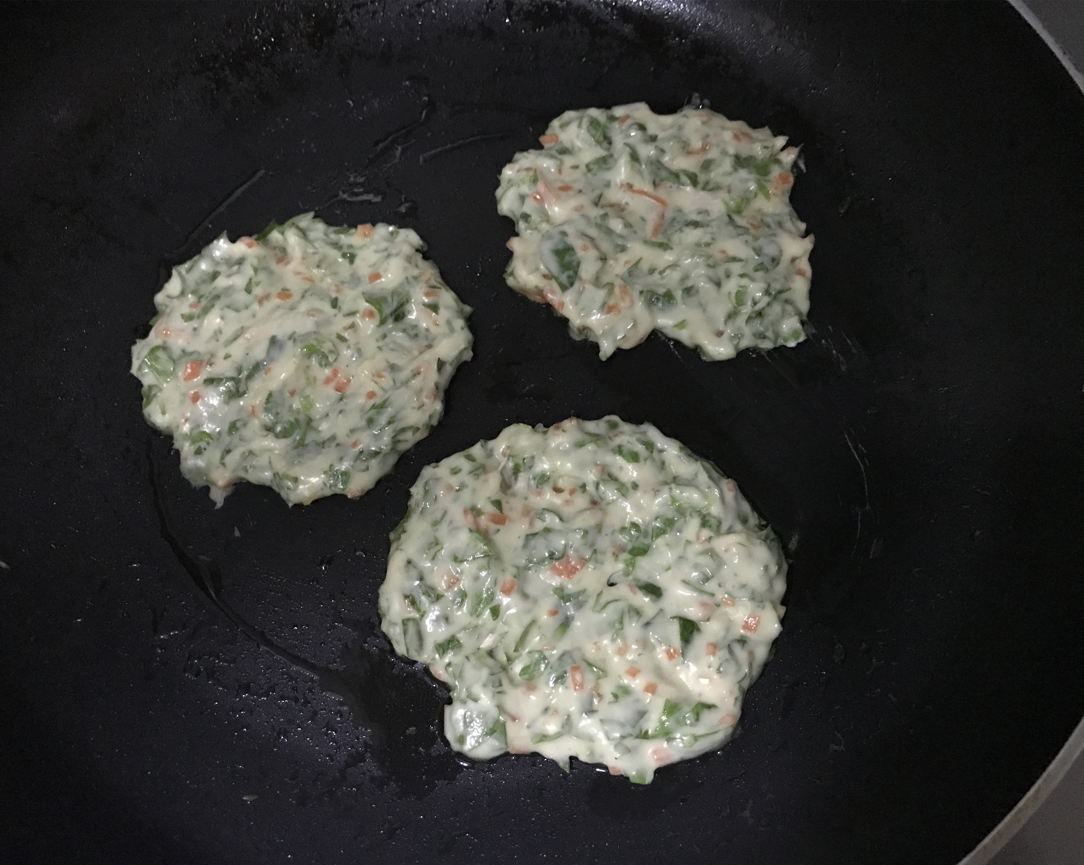 蔬菜鸡蛋饼