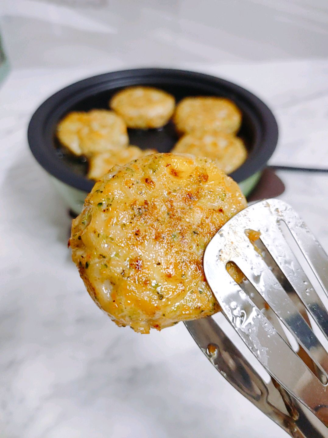 蔬菜鸡肉饼，低脂有营养