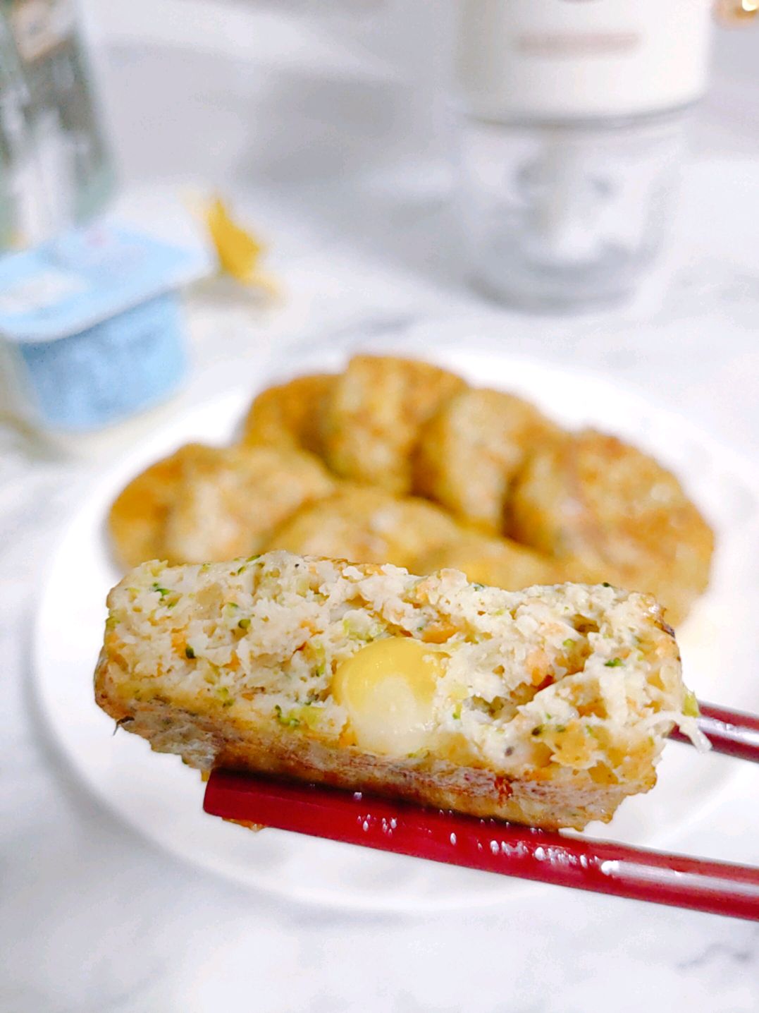 蔬菜鸡肉饼，低脂有营养