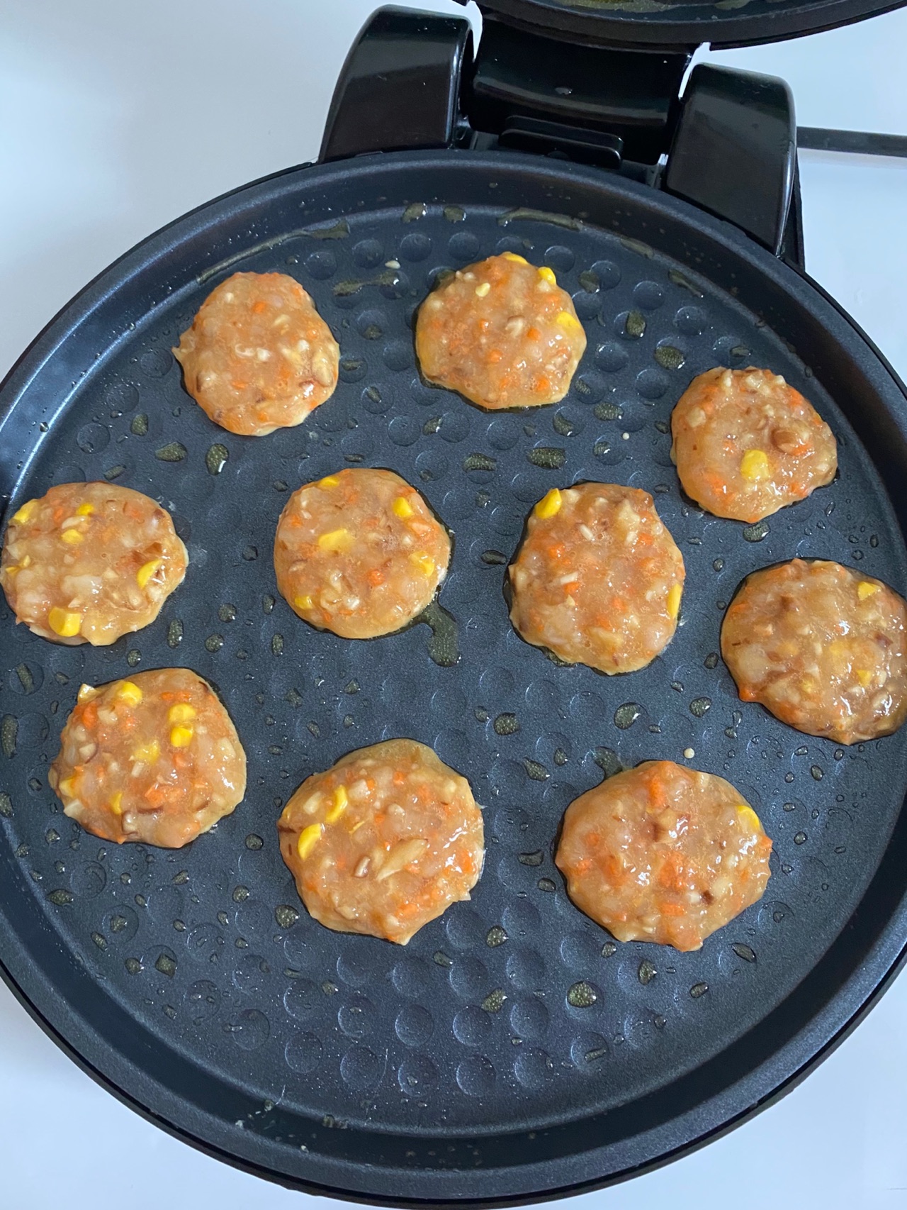 蔬菜鸡肉小饼