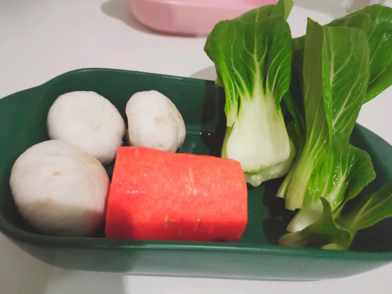 蔬菜蘑菇疙瘩汤