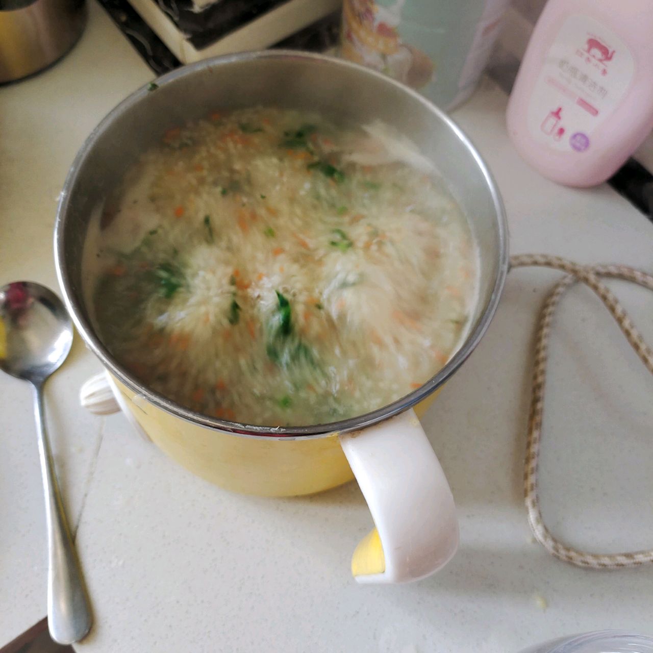 蔬菜小米粥