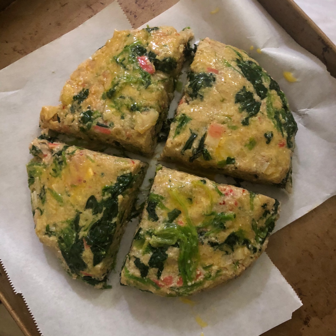蔬菜蟹柳司康｜健康烘焙