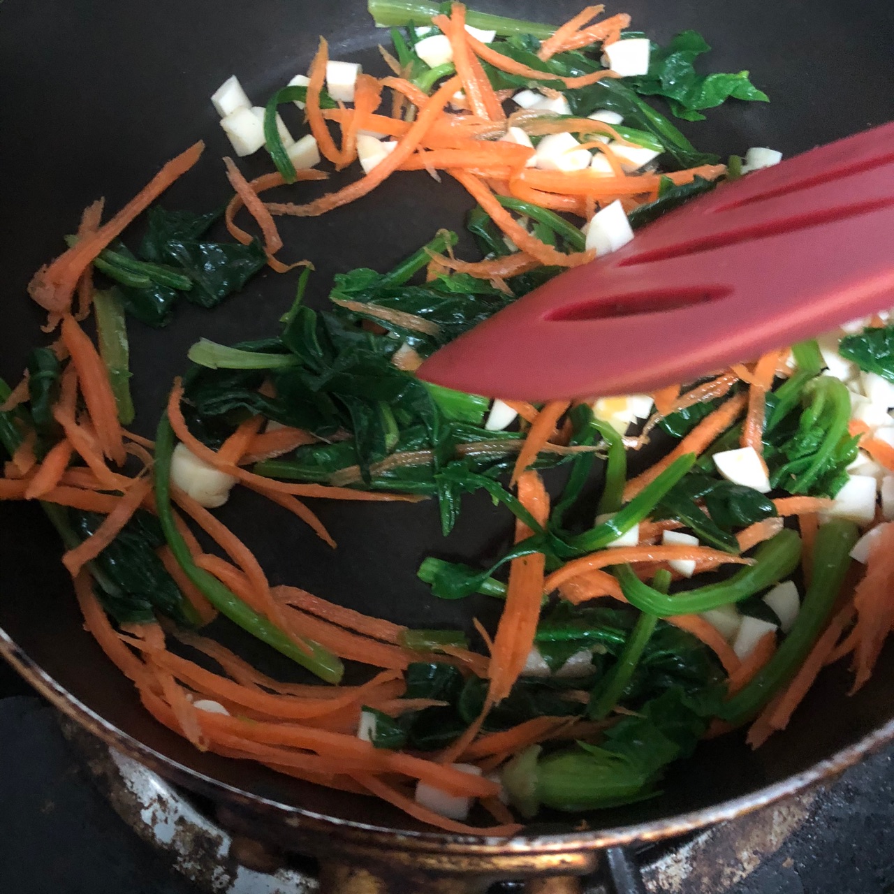蔬菜燕麦蛋饼