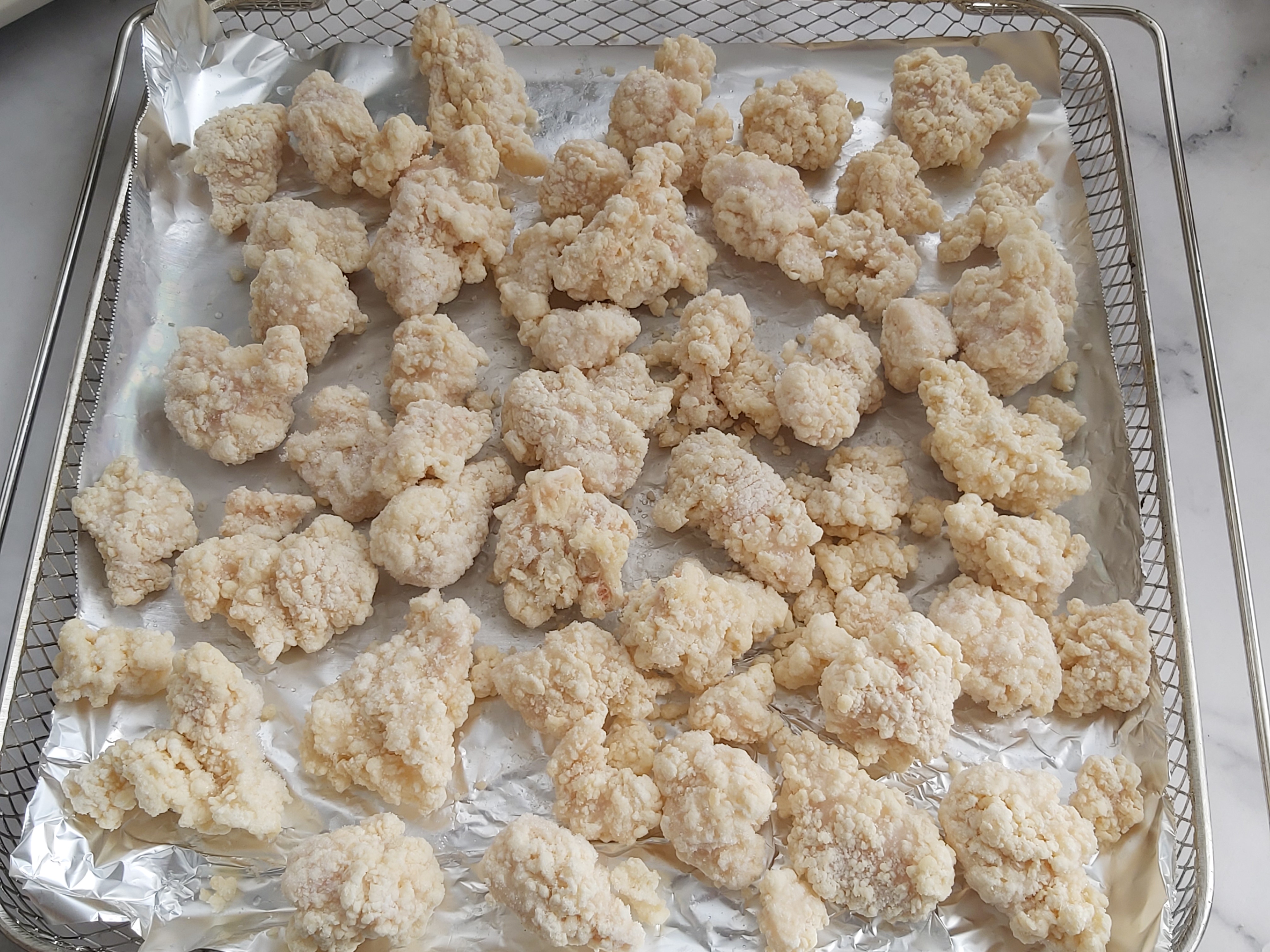 薯条鸡米花