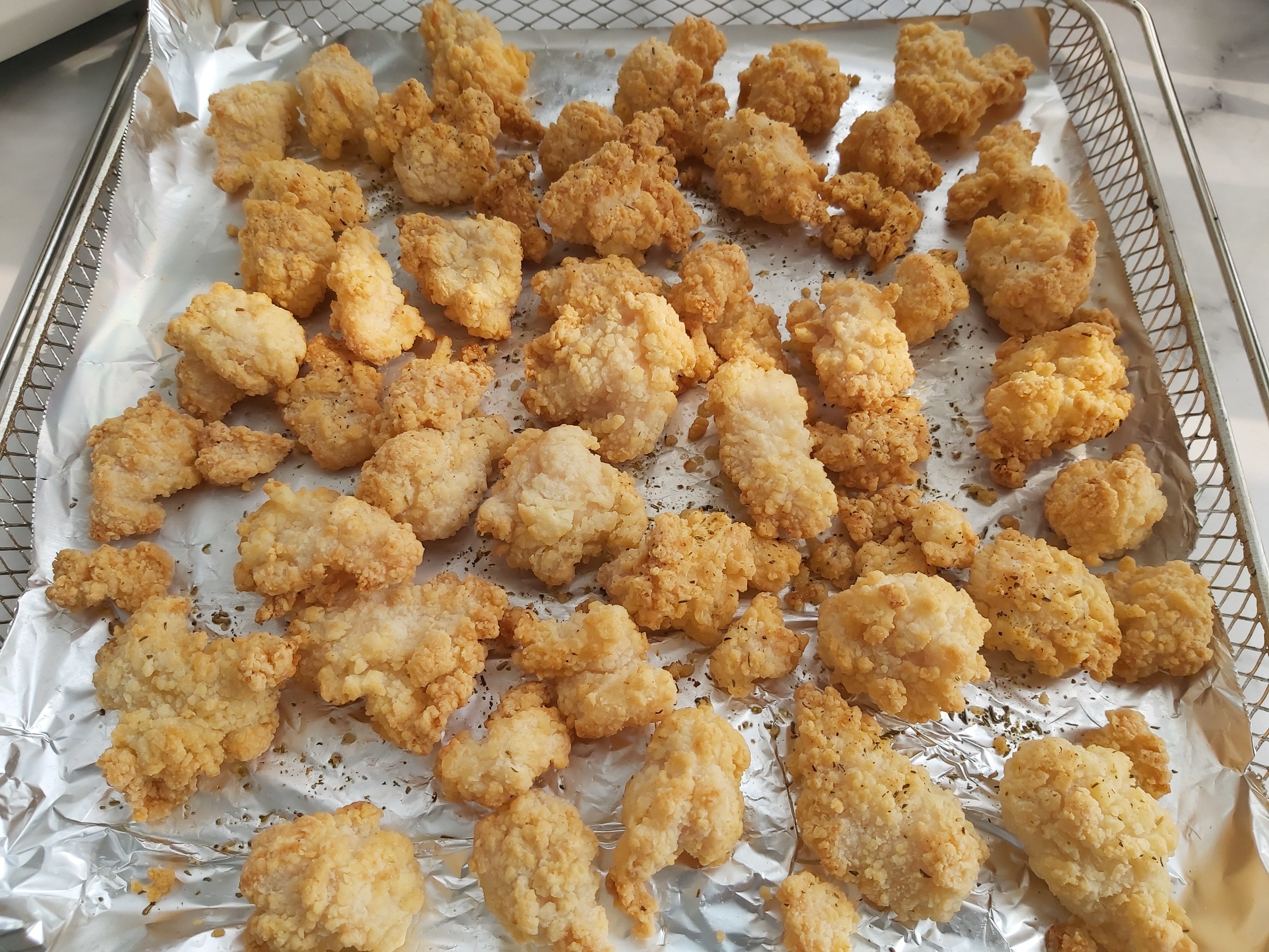 薯条鸡米花