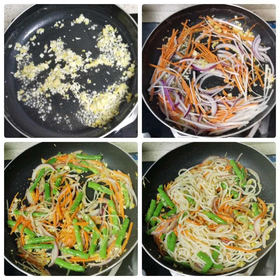 蔬鲜拌面