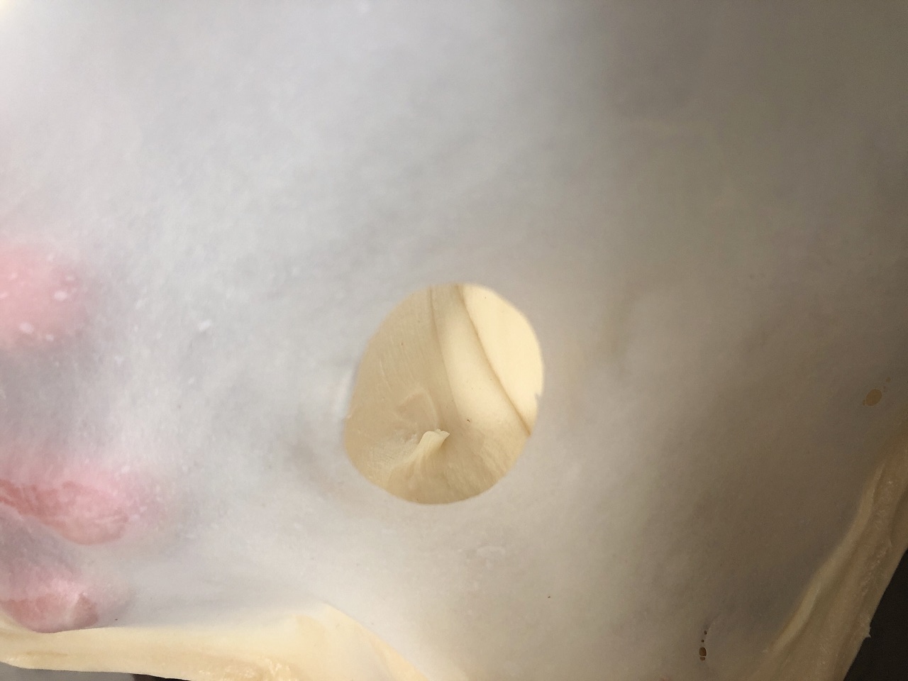双倍芝士的培根葱香小面包
