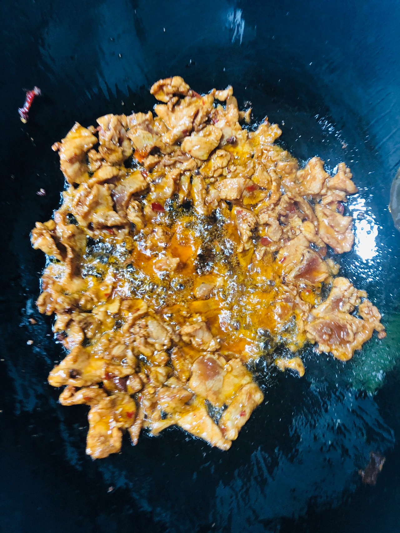爽滑豌豆尖炒肉