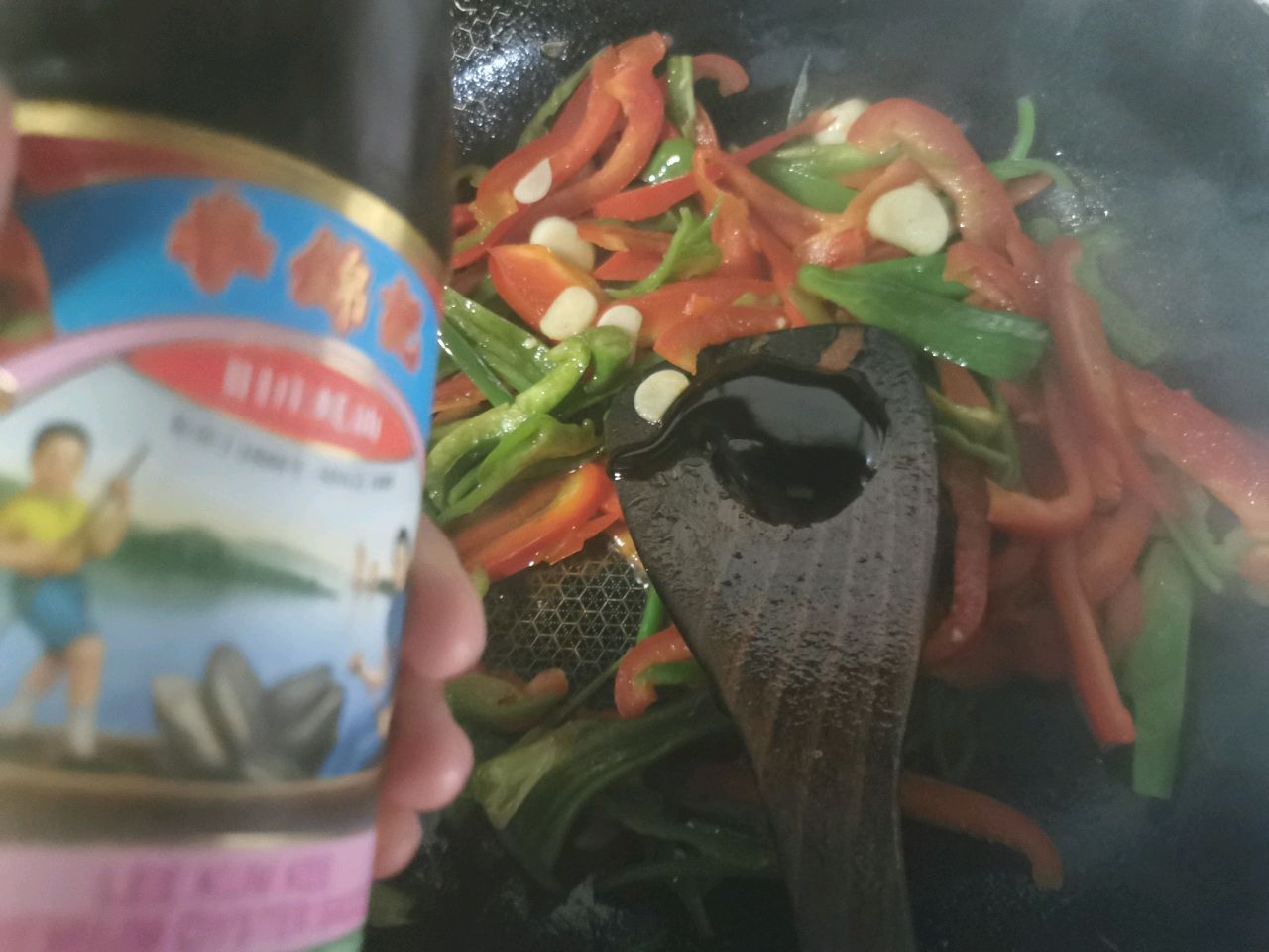 双椒牛肉丝