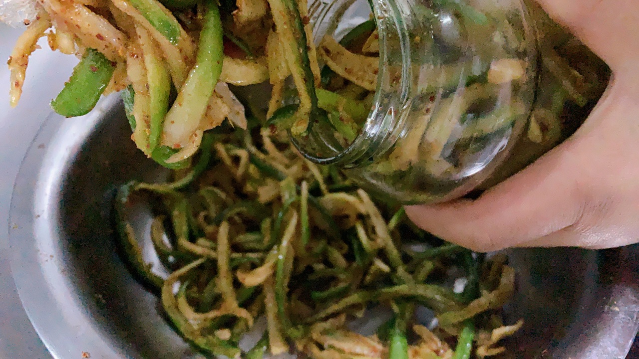 爽口的萝卜干儿